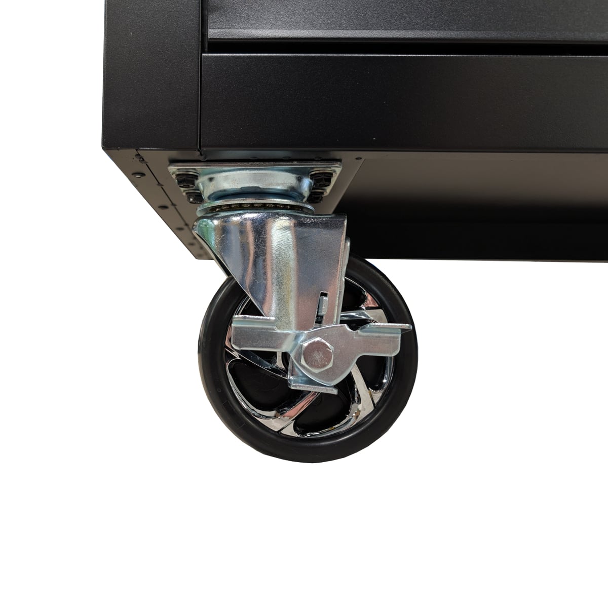 SGS 61in 9 Drawer Tool Chest | Split Stainless Steel Lift-Up Worktop | Black